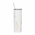 Professional Manufacture Insulated Cup Straw 20Oz Stainless Steel Tumbler Skinny